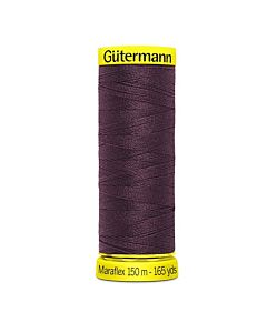 Gütermann Maraflex kleur 46 robijn rood is een elastisch naaigaren 