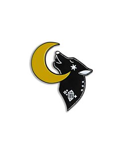 Letistitch Needle Minder wolf en de maan