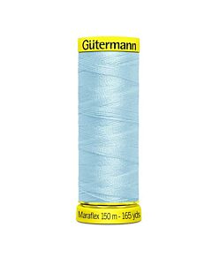 Gütermann Maraflex kleur 189 turquoise is een elastisch naaigaren