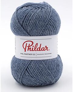 Phildar Partner 3,5 kl. Jeans Chiné