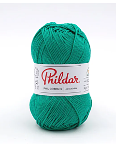Phildar Phil Coton 3 katoen kl.Emeraude 2394