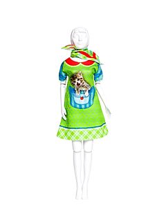 DressYourDoll Zelf Barbiekleren naaien Twiggy Kitten