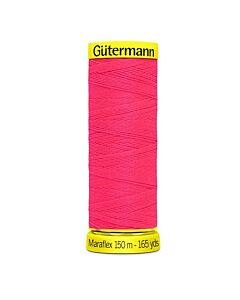 Gütermann Maraflex kleur 46 robijn rood is een elastisch naaigaren 