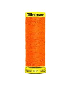 Gütermann Maraflex kleur 46 robijn rood is een elastisch naaigaren 