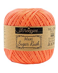 Scheepjes Maxi Sugar Rush kl.410 rich coral
