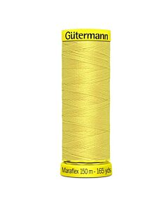 Gütermann Maraflex kleur 802 off white is een elastisch naaigaren