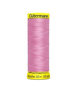 Gütermann Maraflex kleur 46 robijn rood is een elastisch naaigaren 