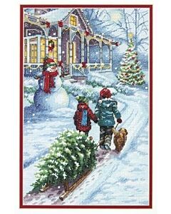 Dimensions  borduurpakket Kersttraditie om te borduren 70-08960
