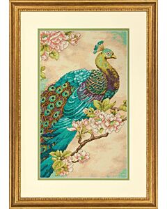 Borduurpakket Indische pauw  borduren van Dimensions  70-35293