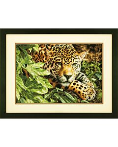 Borduurpakket luipaard van dimensions gold collection 70-35300