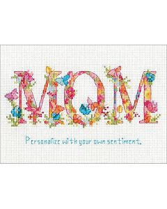Borduurpakket mom om te borduren van Dimensions om te borduren met telpatroon 70-65180