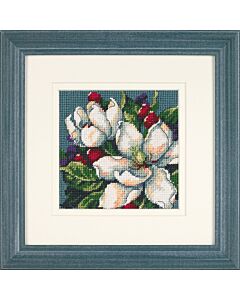 Voorbedrukt borduurpakket magnolias van Dimensions  7217