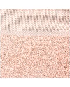 Rico design handdoek zalmroze met aida borduurrand om te borduren 740264.18.
