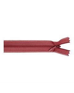Blinde rits 40cm kl.725 rood