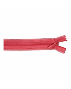 Blinde rits 40cm kl.725 rood