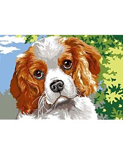 Voorbedrukt stramien/canvas tederheid (tendresse) van Seg de Paris 928.342 om te borduren