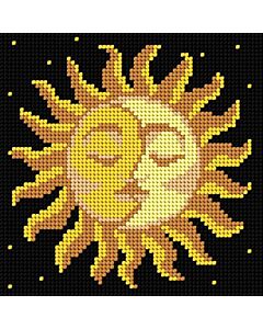 Orchidea borduurpakket zon & maan 9768 voorbedrukt, ideaal voor beginners. Orchidea borduurpakket zon & maan 9768 voorbedrukt, ideaal voor beginners.