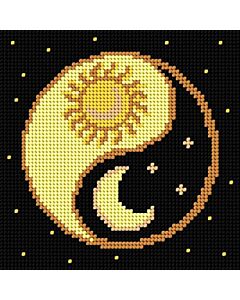 Orchidea borduurpakket yin & yang 9769 voorbedrukt, ideaal voor beginners. Orchidea borduurpakket yin & yang 9769 voorbedrukt, ideaal voor beginners.