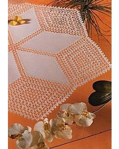 Sierdoekje ruit rhombus om om te haken van zweigart 7020/100