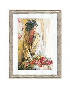 Borduurpakket ochtend schoonheid van lanarte (morning beauty)