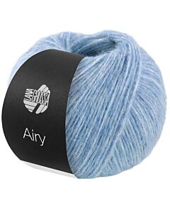 Lana Grossa Airy kleur 3 (lichtblauw)