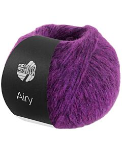 Lana Grossa Airy kleur 10 (zwart)
