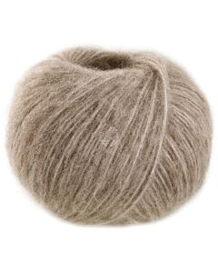 Lana Grossa Alpaca Air kleur 26 (beige/grijs)