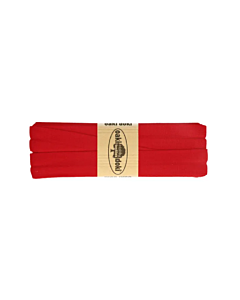 Oaki Doki jersey/tricot biaisband 20mm kl.501 bruin gevouwen afmeting.