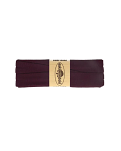 Oaki Doki jersey/tricot biaisband 20mm kl.815 rood/paars gevouwen afmeting.