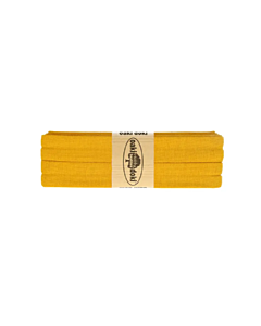 Oaki Doki jersey/tricot biaisband 20mm kl.950 oker gevouwen afmeting.