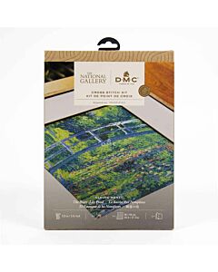 DMC borduurpakket The Water Lily Pond - Claude Monet telpatroon
