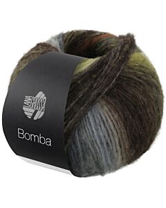 Lana Grossa Bomba kleur 7 (groen/blauw/oranje