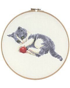 Pako borduurpakket poes Francien met telpatroon 273.037