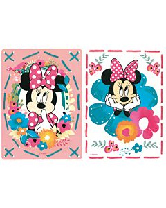 Borduurpakket 2 Borduurkaarten Minnie dagdroomt van Vervaco pn-0168421