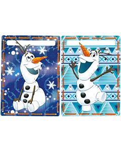 Borduurpakket 2 Borduurkaarten Frozen: Olaf van Vervaco zeer makkelijk om te borduren. pn-0166248