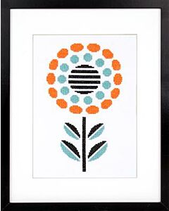 Borduurpakket Abstracte bloem om te borduren Vervaco pn-0161613