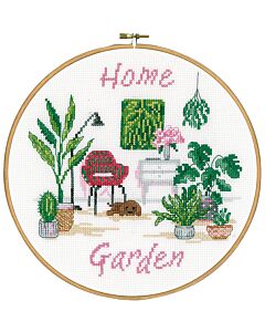 Borduurpakket home garden van Vervaco pn-0195983