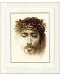 Borduurpakket jezus om te borduren van vervaco pn-0145795