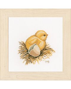 Borduurpakket kuikentje (chick) Marjolein Bastin aida Borduurpakket kuikentje (chick) Marjolein Bastin aida