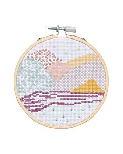 Borduurpakket landschap van rico Design 100127