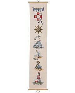 Borduurpakket Schellekoord - zee van Permin 35-6120