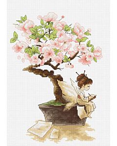  Borduurpakket The Sakura  om te borduren van Luca-s