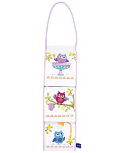 Borduurpakket  toiletpapierhouder uilen in de badkamer vervaco pn-0150487