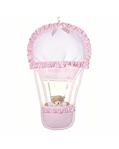 Borduurpakket luchtballon met beer voor de babykamer