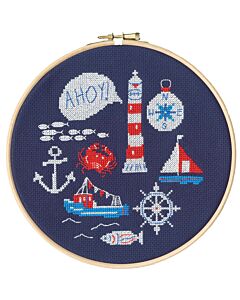 Bothy Threads borduurpakket Ahoy xjh01