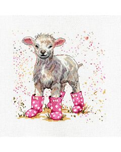 Bree Merryn borduurpakket Lottie the lamb