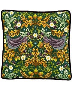 Voorbedrukt borduurpakket  Herfst Spreeuwen van Bothy Threads thdb03  in Petit Point (halve kruissteek)