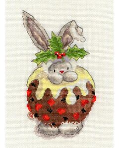 Borduurpakket Bothy Threads Bebunni Christmas Pudding XBB5 