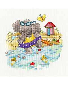 Borduurpakket Bothy Threads  de grote sprong  XEL05