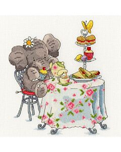 Borduurpakket Bothy Threads  Elly One For Tea? XEL06